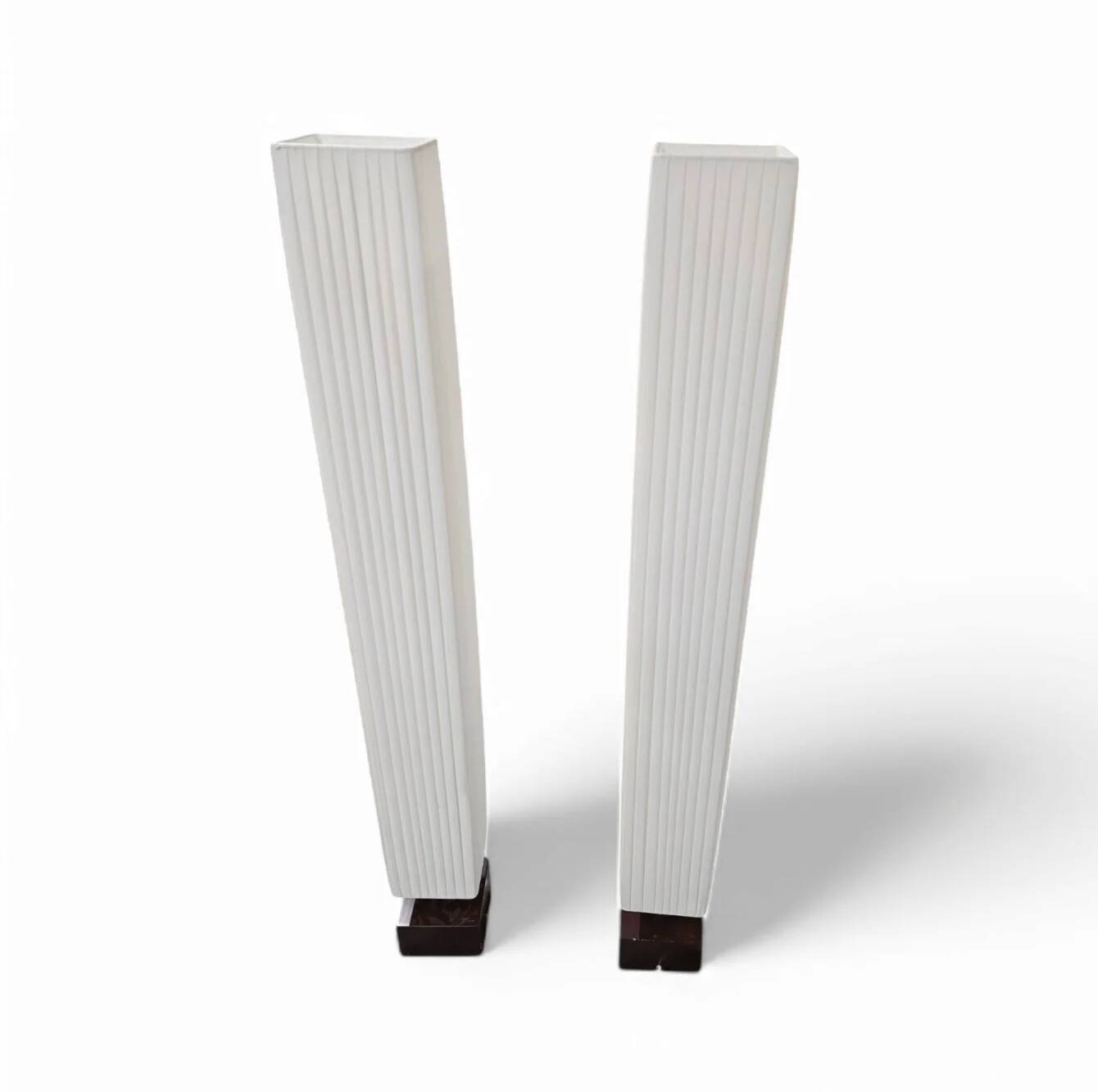 Floor lamps by Christian Koban for DOM. Hard to find. Some signs of age / 1980s