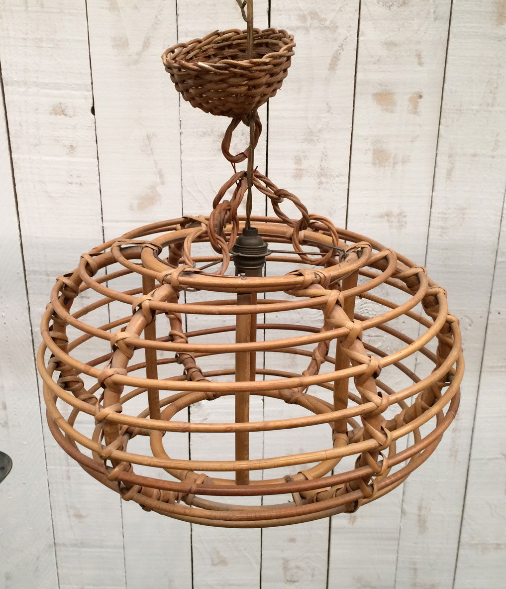 Suspension rattan, around 1950