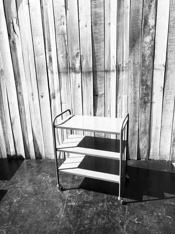 Metal trolley – bar cart – side table – plant shelf (30 in stock)