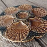 Sarreguemines oyster plate