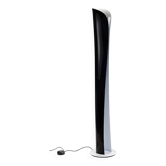 Karim rashid - lampadaire cadmo led métal noir - pour artemide