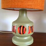 2 vintage ceramic lamps 1970