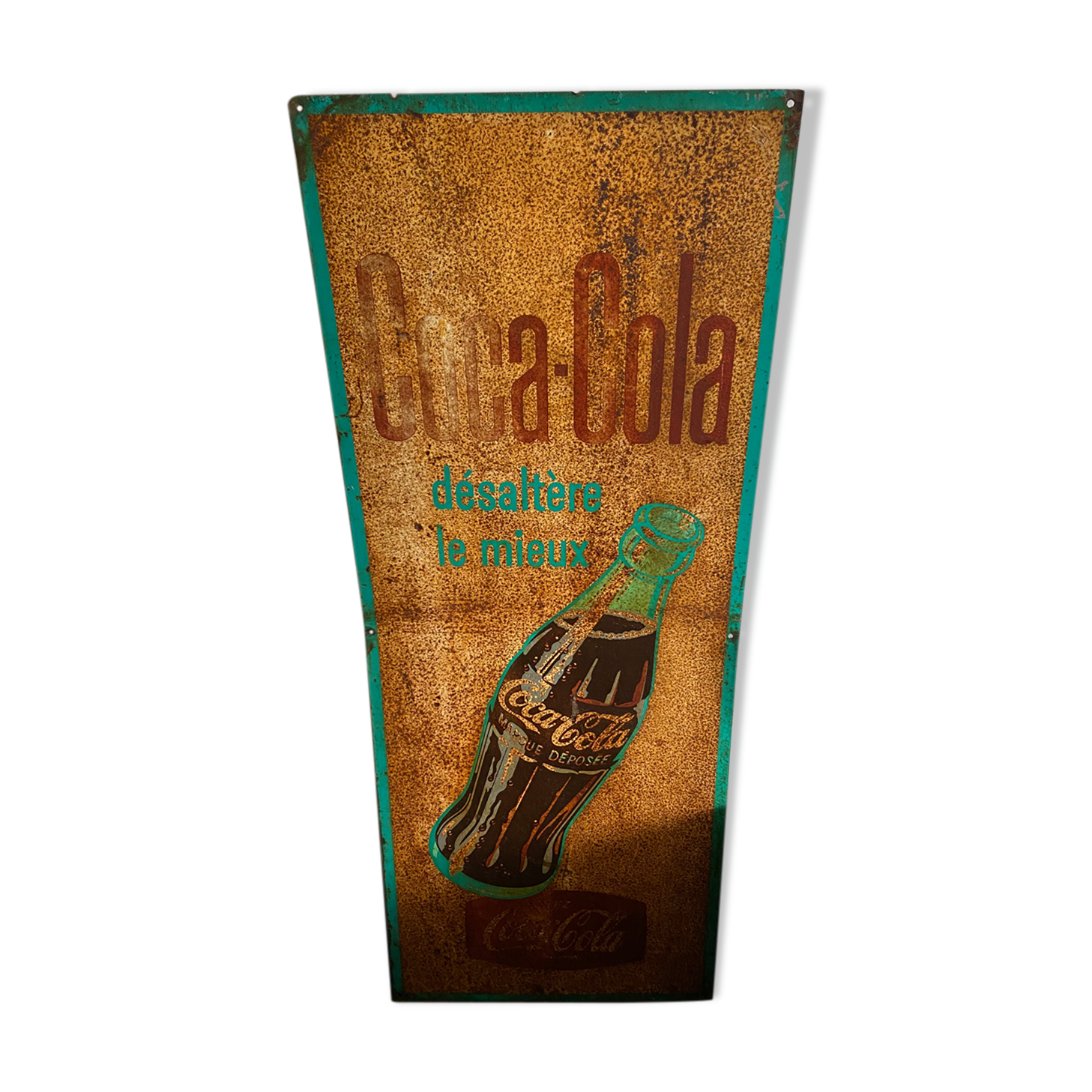 Coca-Cola advertising plaque