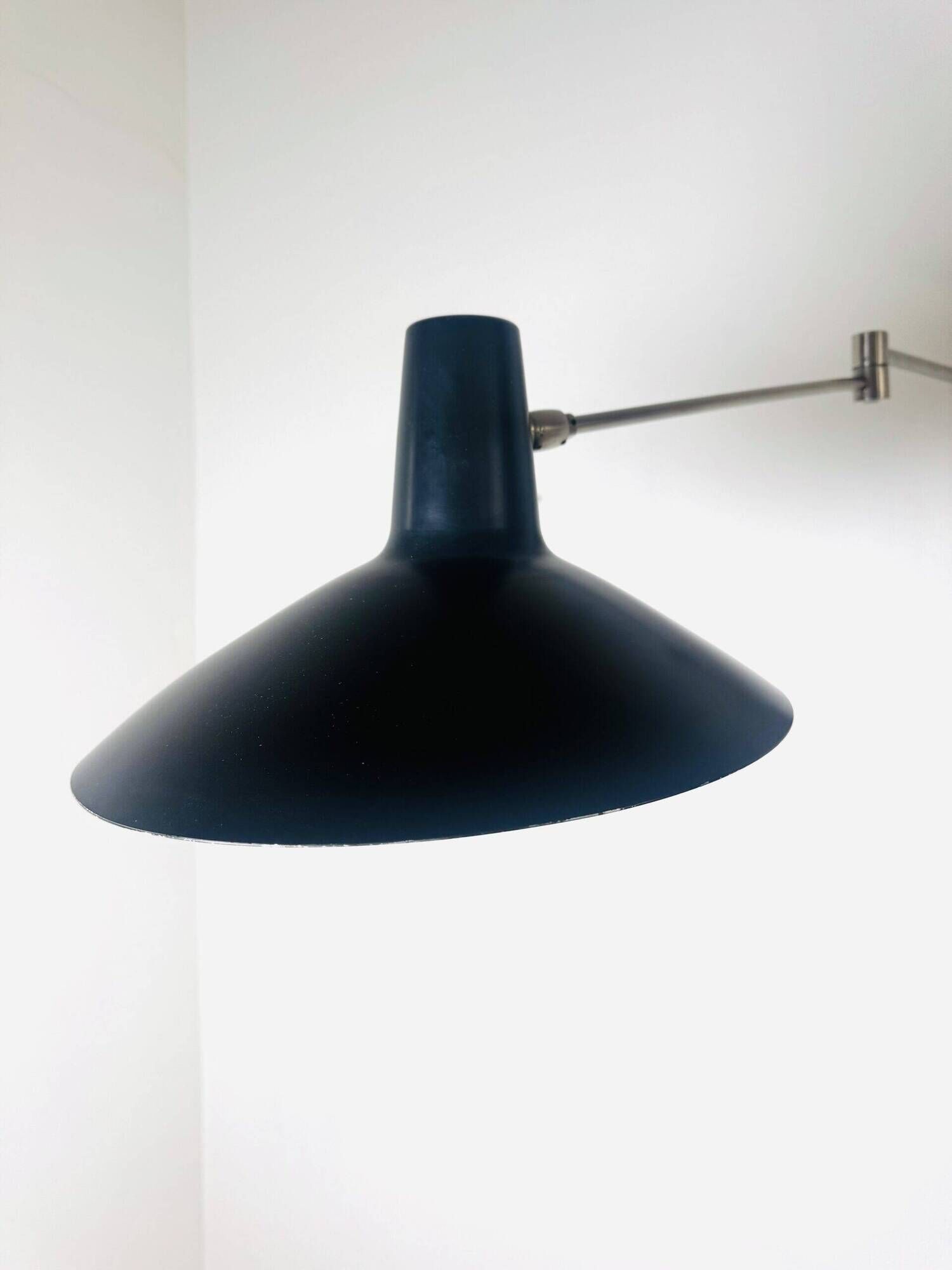 Adjustable Swing-Arm Wall Lamp By Artimeta, The Netherlands 1950S