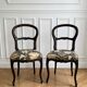 Paire de chaises style Louis Philippe