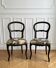 Pair of Louis Philippe style chairs