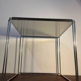 Isosceles sofa side table by Max Sauze