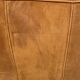 Roche-Bobois brown leather sofa