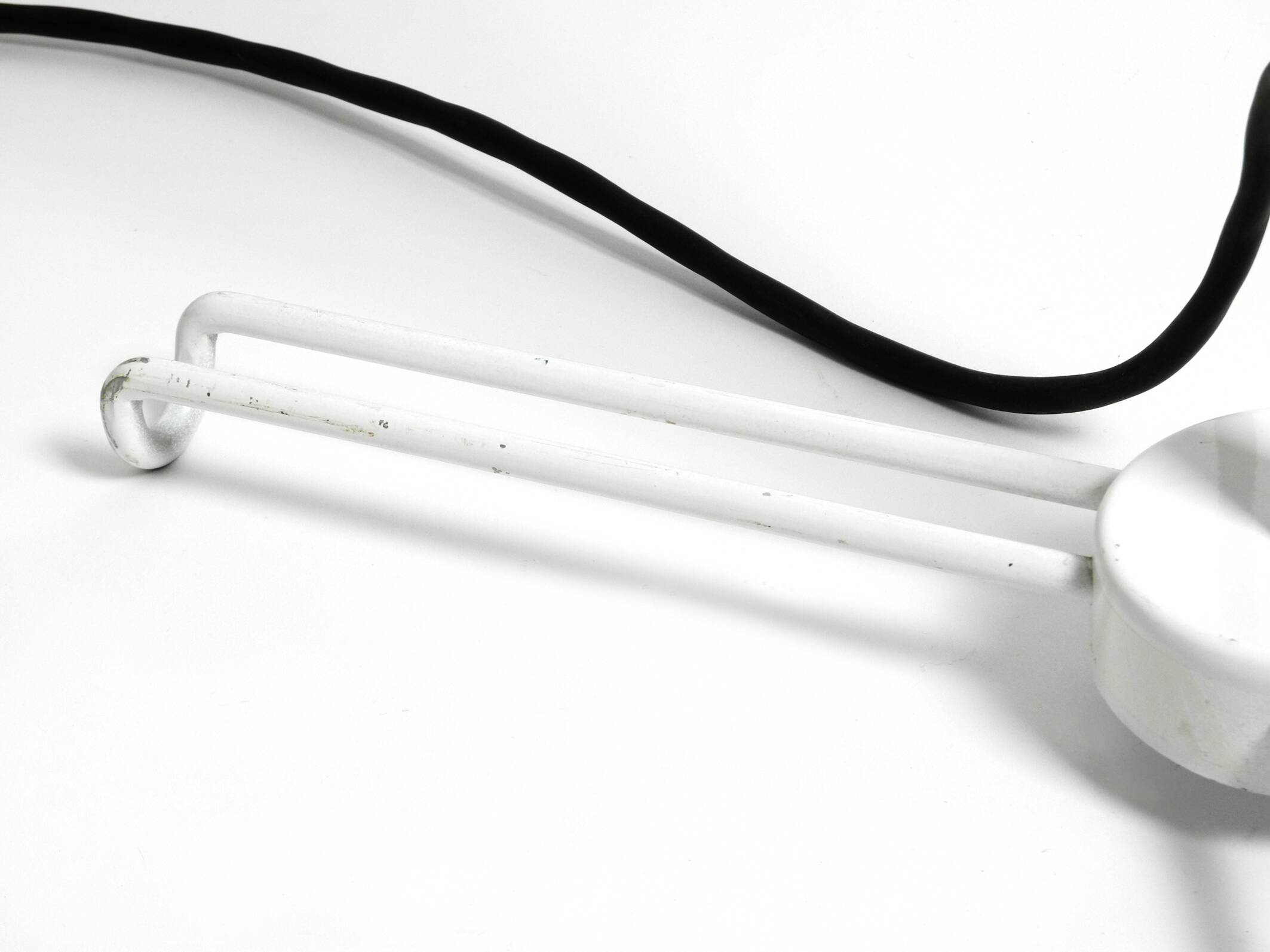 Rare mid-century metal patio floor lamp in very good original condition