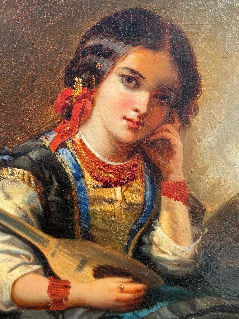 Painting - Painting on canvas orientalist late nineteenth century