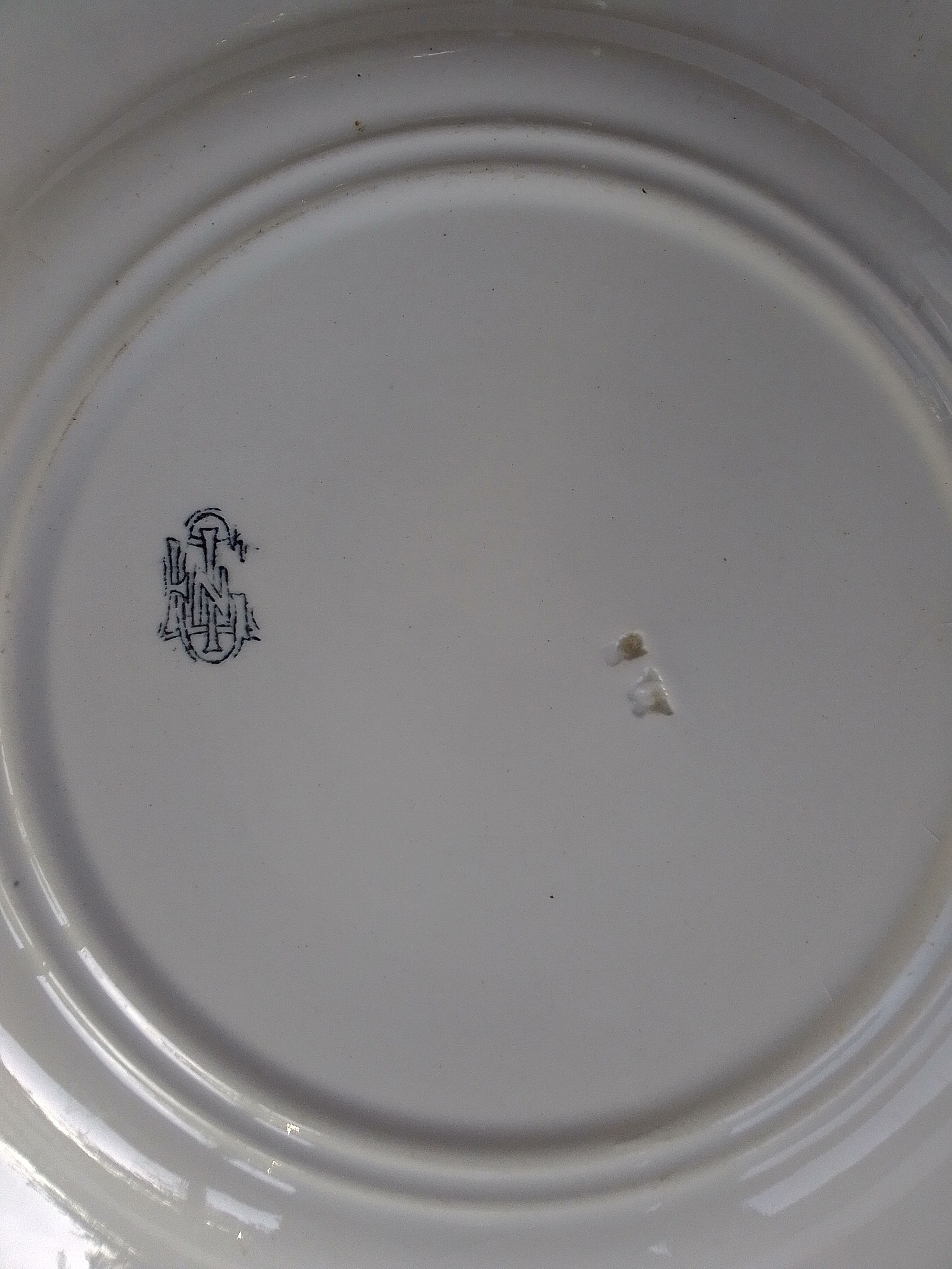 Assiette faience de Gien modèle renaissance
