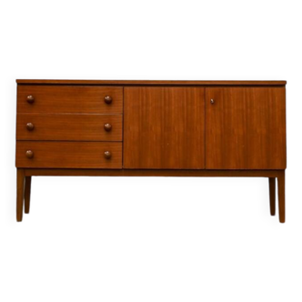 Vintage teak veneer sideboard