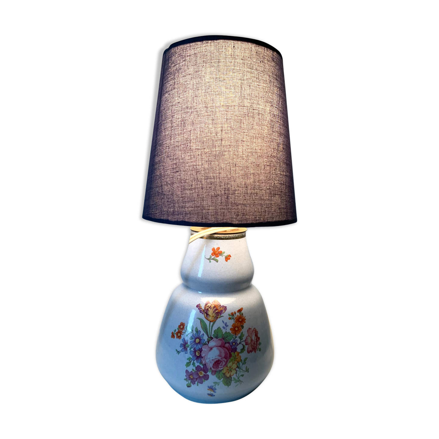 Salins earthenware lamp