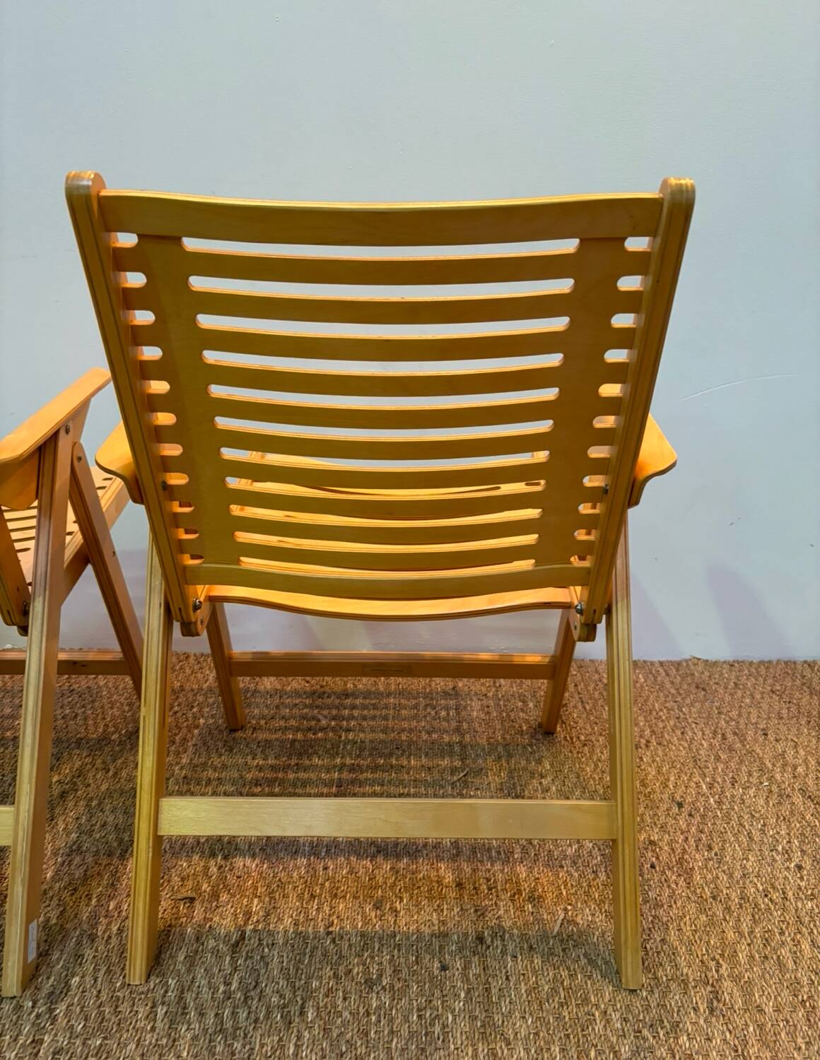 Pair of Niko Kralj folding armchairs