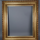 Frame nineteenth century wood stucco gilding gold leaf 70x62 cm, foliage 54x46 cm SB
