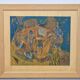 Piet Koenen, Modern Surrealist Composition, Silkscreen & Mixed Media, 1990s