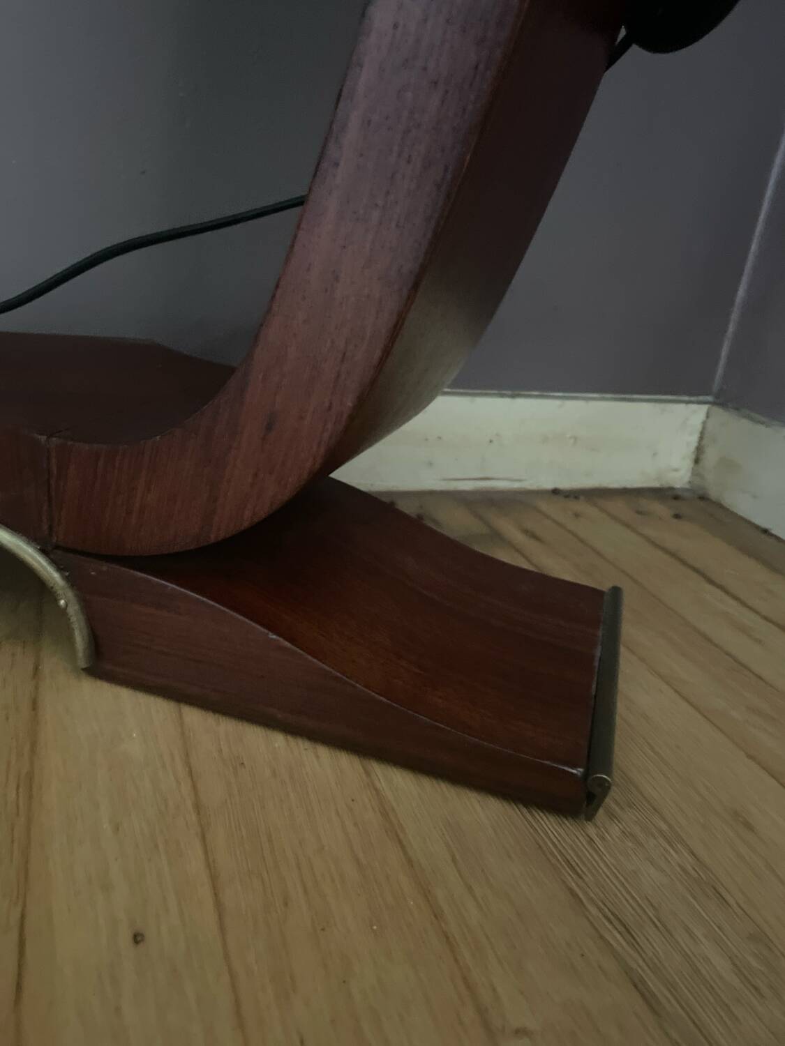 Art Deco console in rosewood