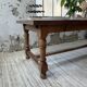 Table repas style drapière noyer 2m5/3m5 1900