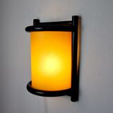 Rattan wall lamp France 1960