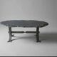 Coffee table with a stone top, France, circa 1960.