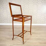 Vintage Side Table in Mahogany