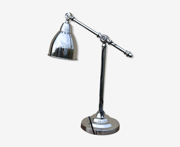 Lampe à poser chromé