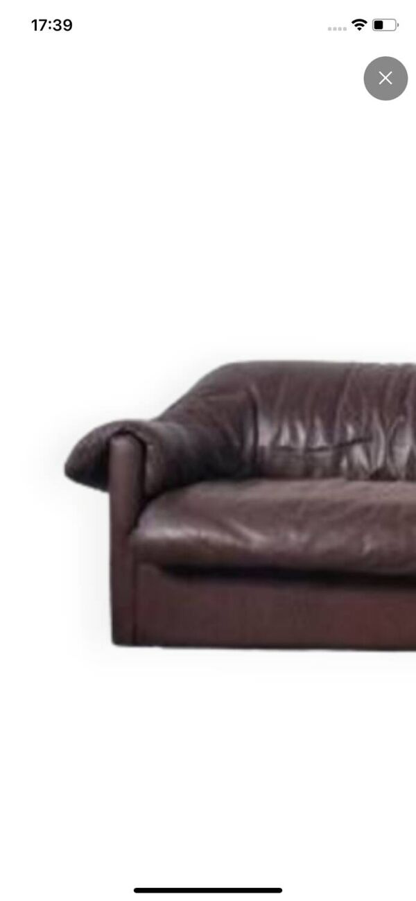 Fauteuil en cuir vintage, fauteuil design