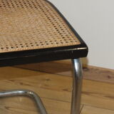 Cesca B32 black chair by Marcel Breuer