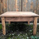 Wooden coffee table