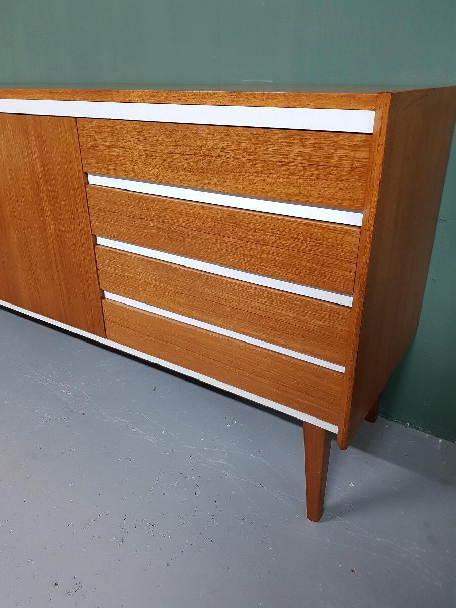 Vintage dutch topform teak sideboard from the 1960