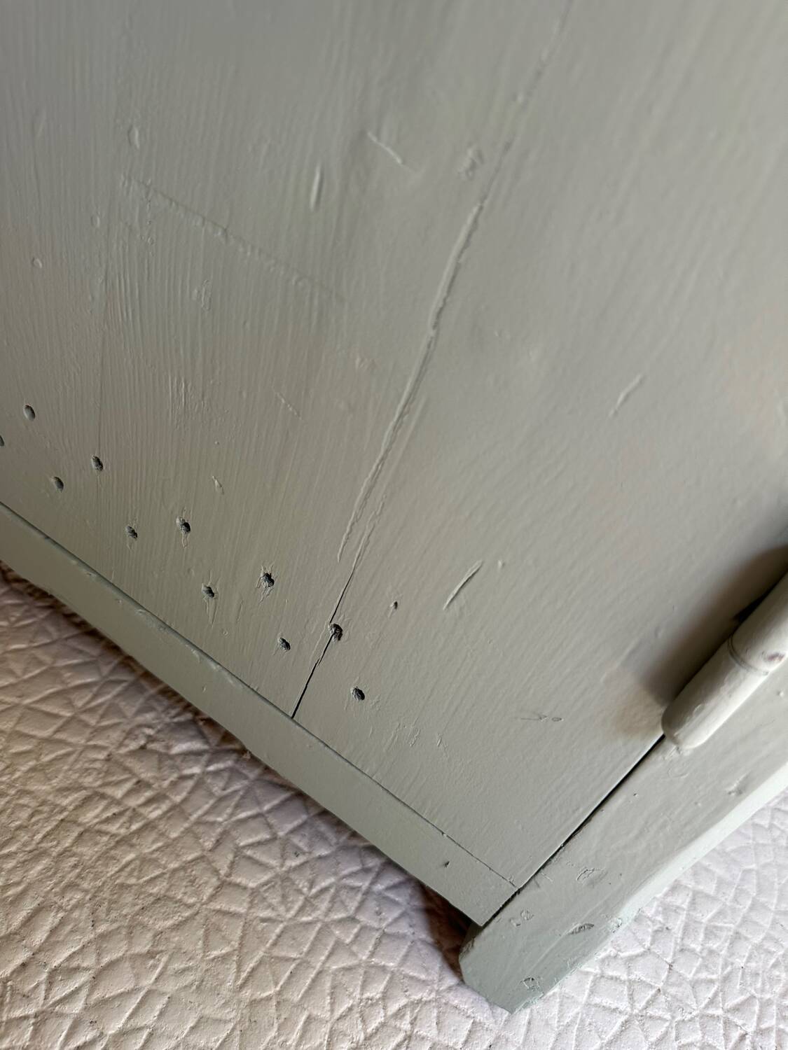 Refurbished 1-door Parisian wardrobe