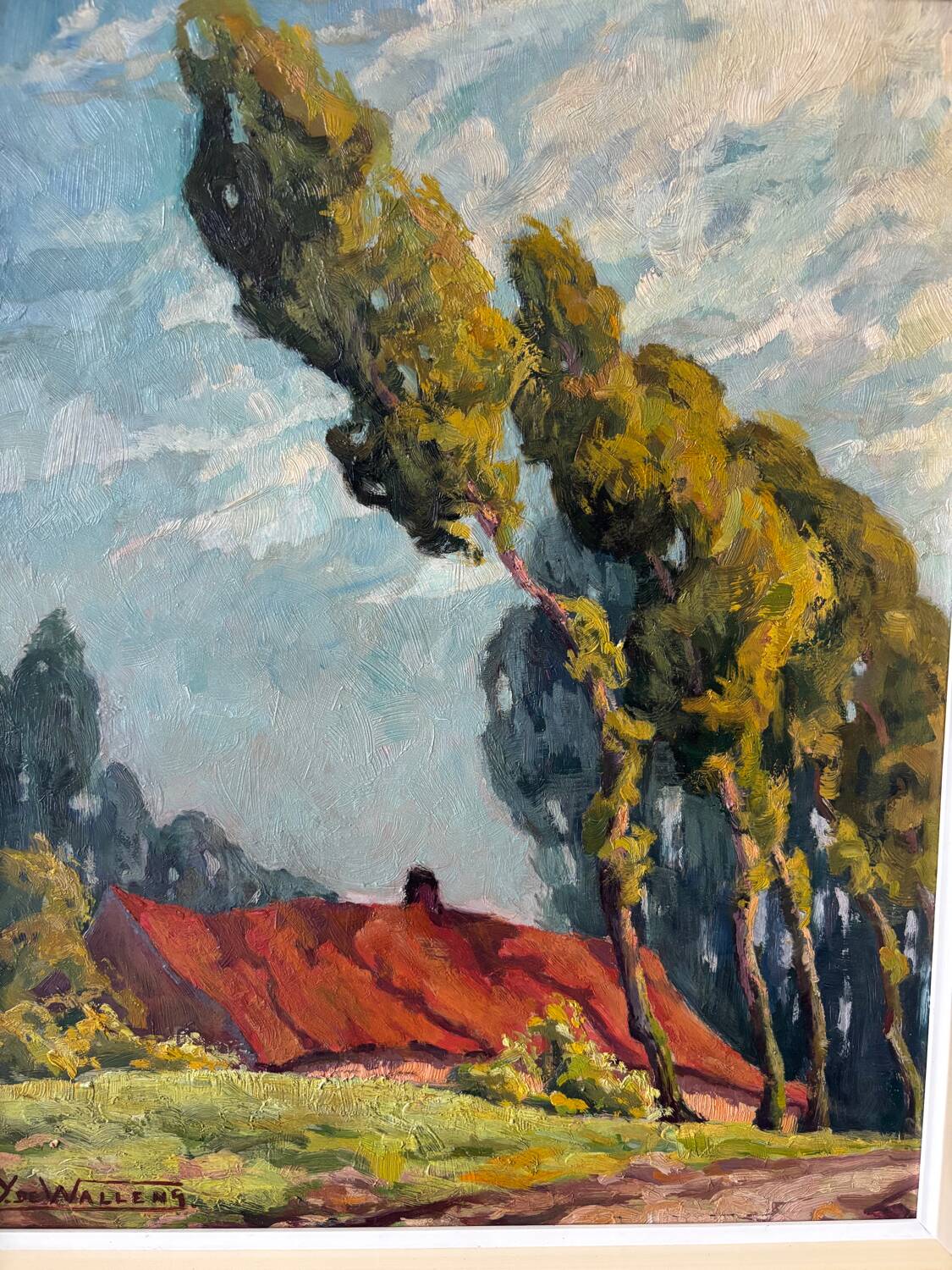 Country house landscape