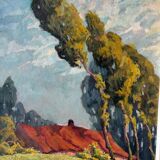 Country house landscape