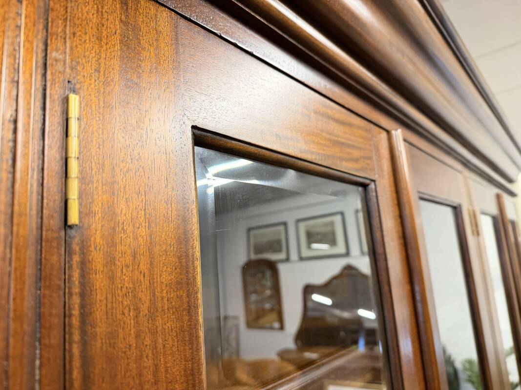 Classic English Bookcase Cabinet