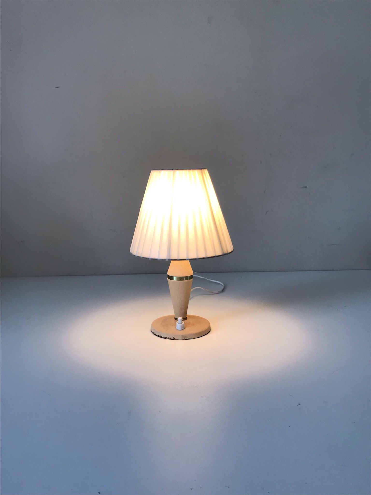 Lampe vintage années 60 aluminor