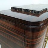 Macassar art deco sideboard