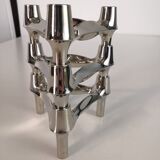 Set of three Nagel BMF candle holders