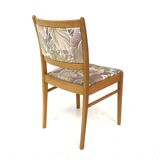 4 Scandinavian oak chairs, Sweden, 1960