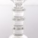 Vintage set of 2 glass candlesticks design by staffan gellerstedt 1960s