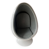White egg chair