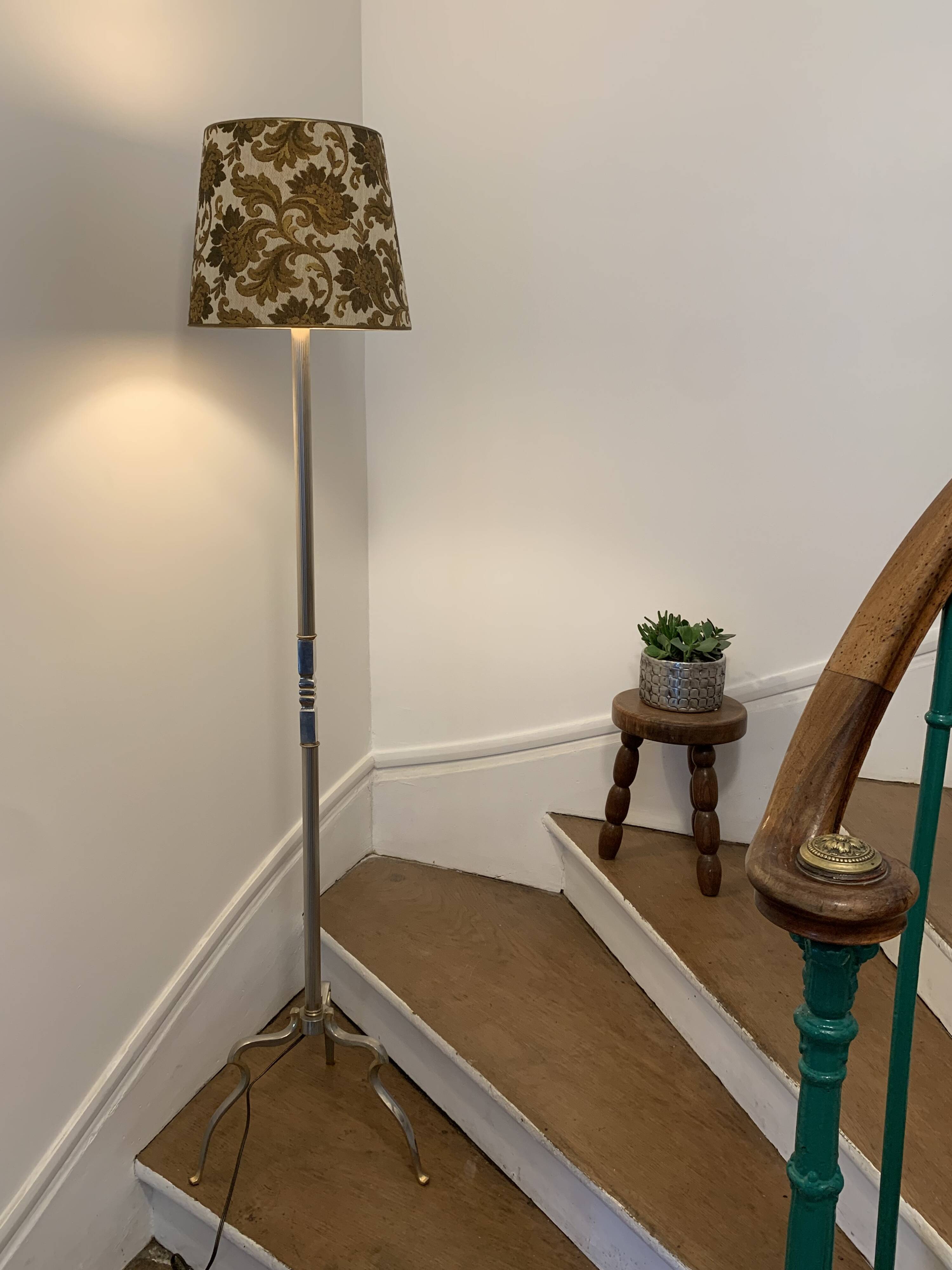 Vintage tripod floor lamp 1960