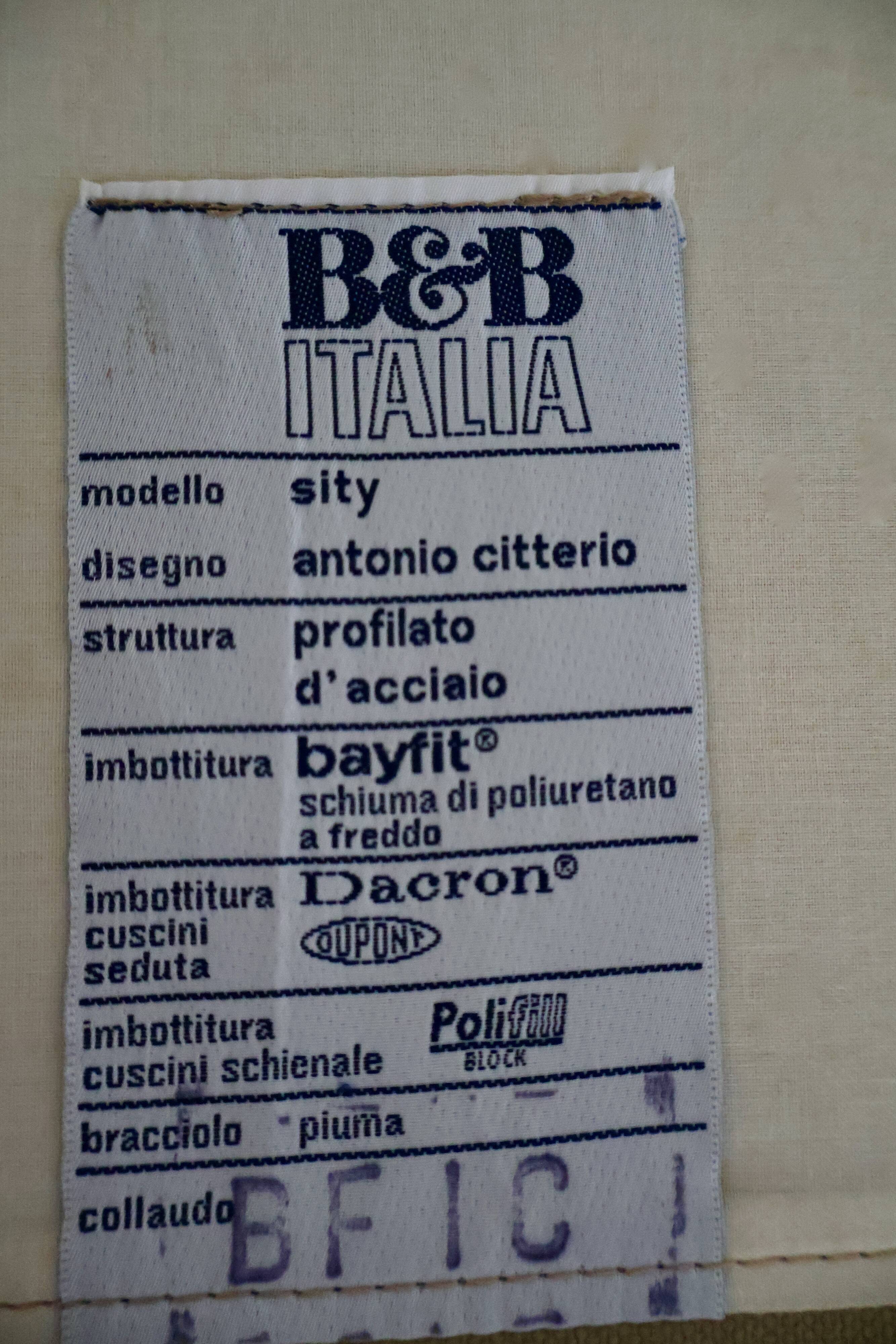 Sofa B&B Italia Sity – Design Antonio Citterio