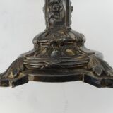 Coupe verre sur pied métal