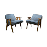 Paire de fauteuils 300 177, conçu par J. Chierowski, Dolnośląska Fabryka Mebli In świebodzice
