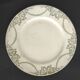 Set of 8 flat plates, Napoleon Terre de fer service