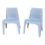 Pair of Helmut Batzner chairs for Bofinger