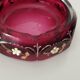 Bohemian crystal ashtray