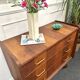 Commode vintage pieds compas