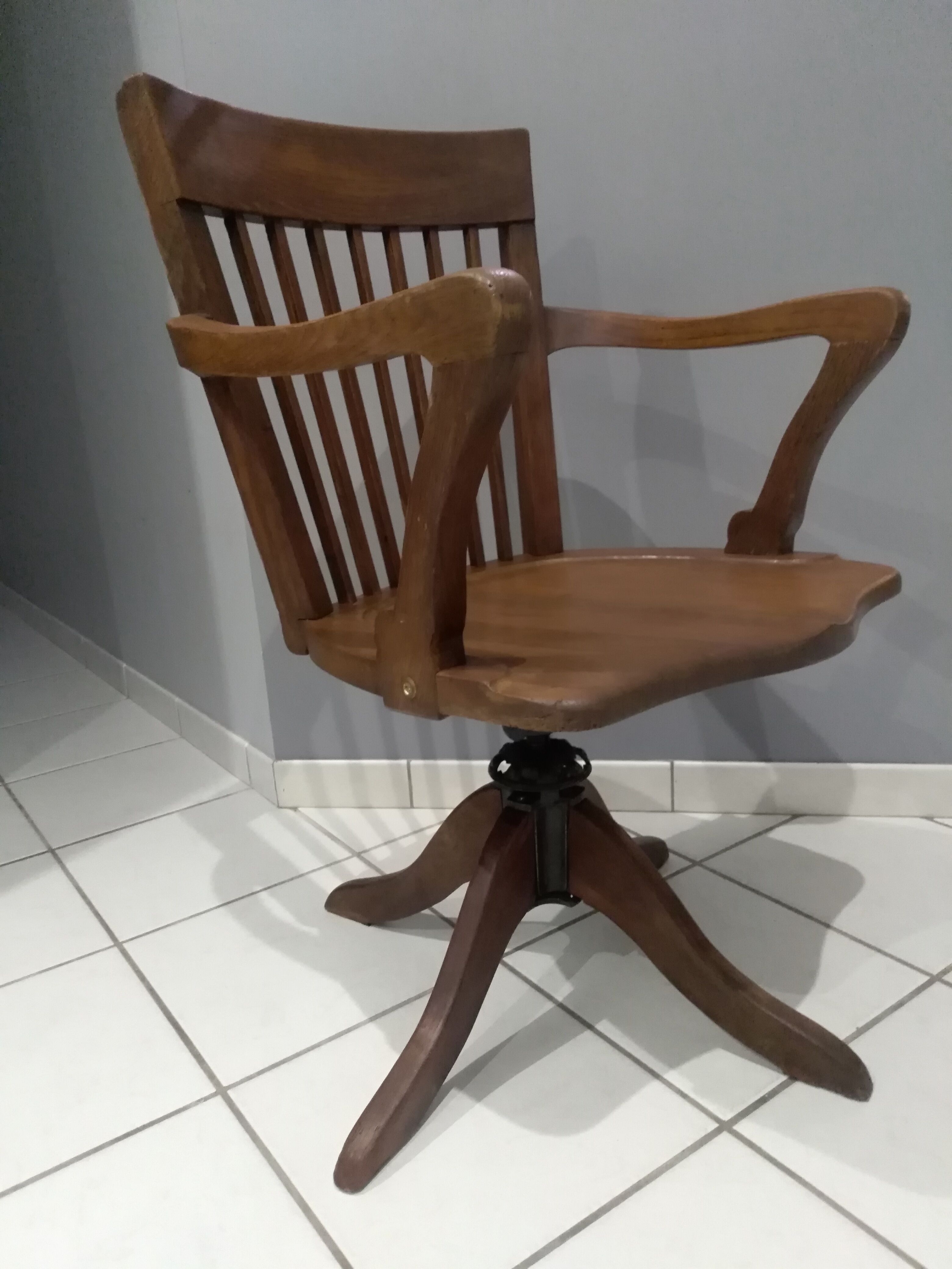 American 1920 office armchair