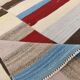 9x12 Mid Century Modern Large Vintage Kilim Rug, 272x367Cm